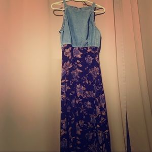 🪴Vintage women’s maxi dress